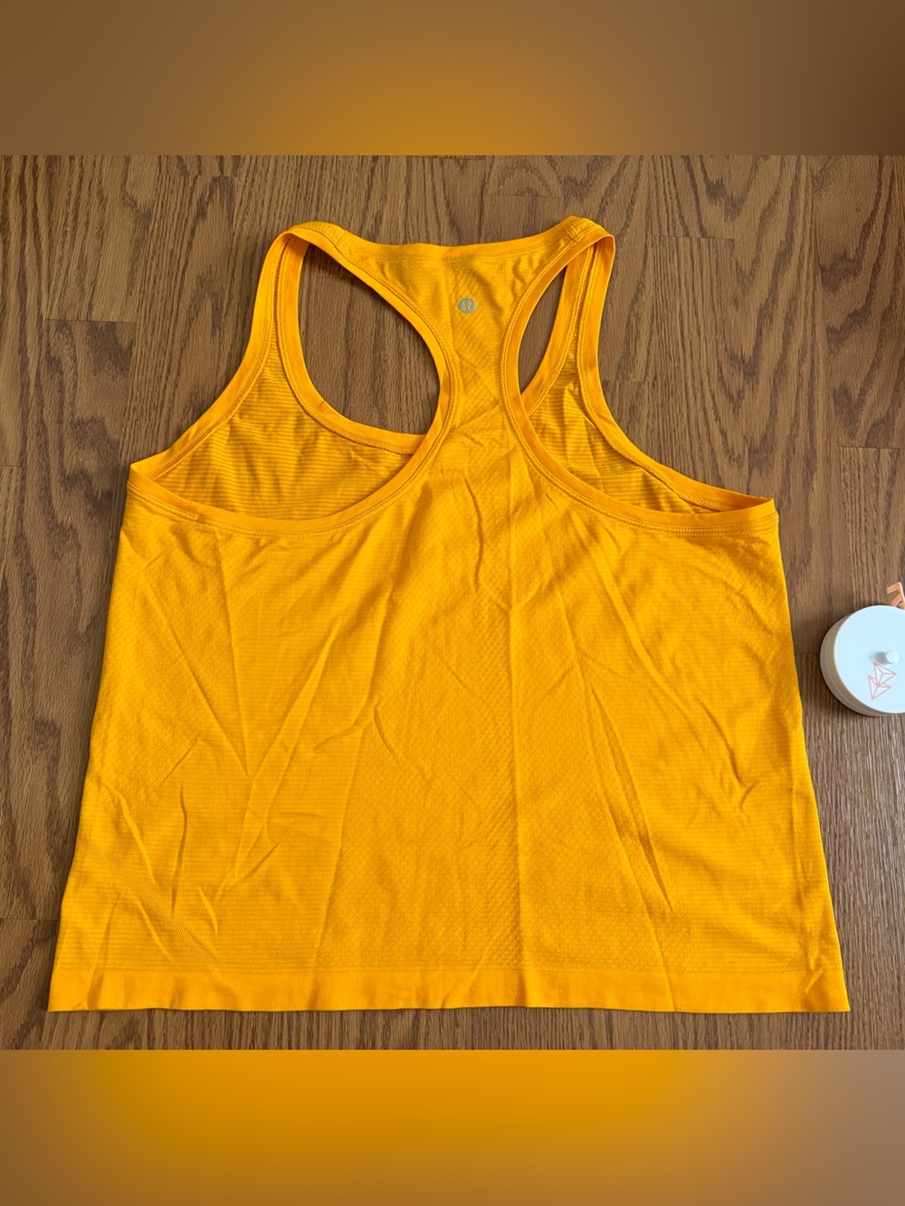 Lululemon Swiftly Tech Racerback Tank Top 2.0 Race Length Clementine Orange - 12 - Picture 6 of 11